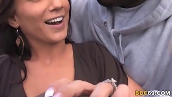Carina Roman'S Interracial Anal Encounter With A Black Man