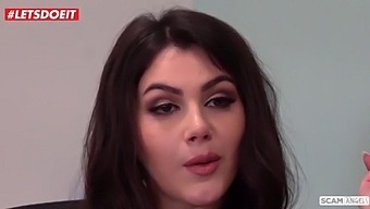 Teen Big Tits And Big Natural Tits Stars In Corporate Scam For New Business