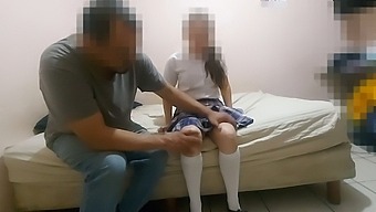 Beautiful Mexican High School Girl Teaming Up With Her Neighbor To Buy A Present, Having Sex With A Young Mexican College Student From Sinaloa In A Genuine Homemade Video