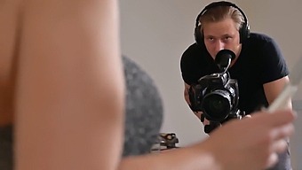 Softcore Scene With Jennifer Mendez Interrupted For Passionate Encounter On Cooking Show Set