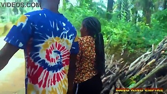 African Village Girl Sells Firewood On The Side Of The Road And Gets Fucked By A Well-Endowed Black Man In This Hot Video