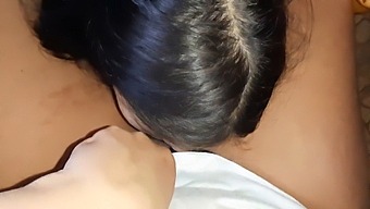 A Lesbian Girl Helps Me Reach Orgasm After Cooking Dinner - Lesbian Illusion Girls