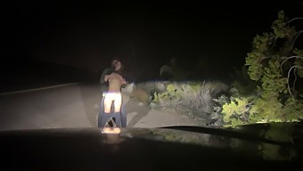 Outdoor Public Encounter With Intense Penetration On The Roadside!