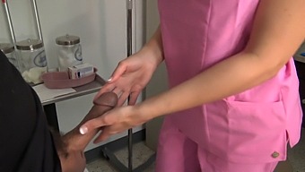 High Definition Video Of A Nurse Giving A Patient A Handjob