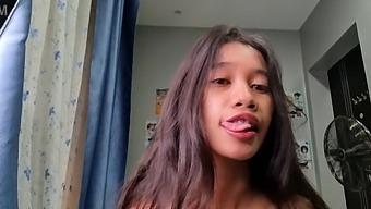 A Small And Delicate Asian Girl