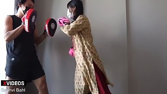 Amateur Indian Ufc Hopeful Shows Off Her Punching Skills