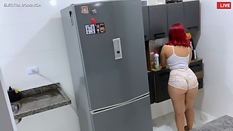 I Was Instantly Aroused By The Maid'S Revealing Shorts And Irresistible Curves