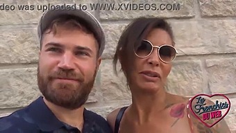 Mature French Barmaid With Tattoos And Big Boobs Gets Naughty