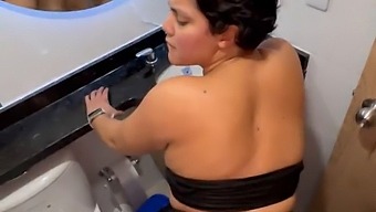 A Random Person Has Sex With A Young Colombian Woman After Car Sex At A Disco